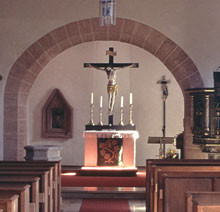 Kirche Hüll Altar